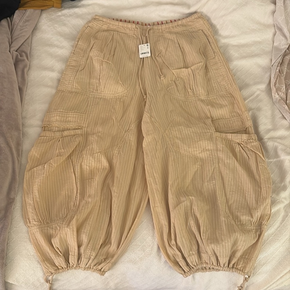 Free People Rush Effect Parachute Pants NWT - Picture 8 of 14